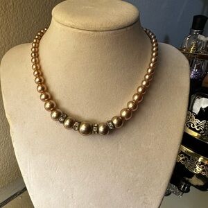 Vintage pearl necklace.